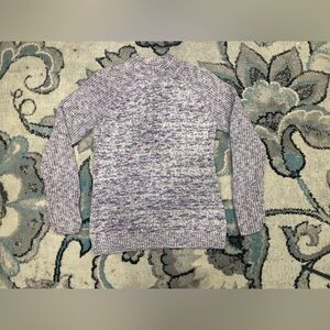 Croft & Barrow Purple Knit Sweater Sz Large